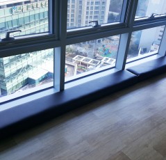 푸른바다 어린이병원 병실창문 보호쿠션